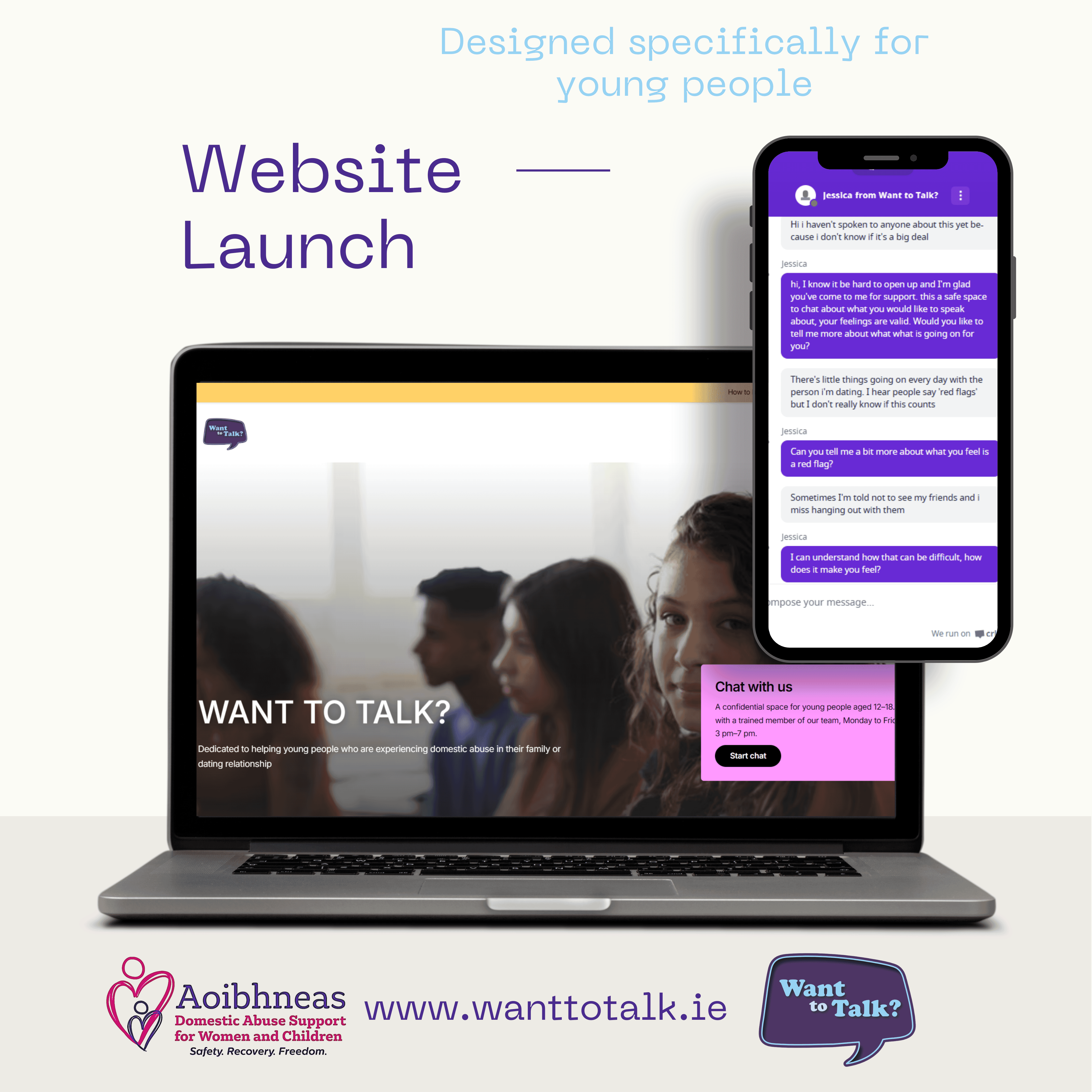 Want to Talk?: Website for Youth